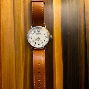Men’s Shinola Runwell Quartz Watch 47mm.